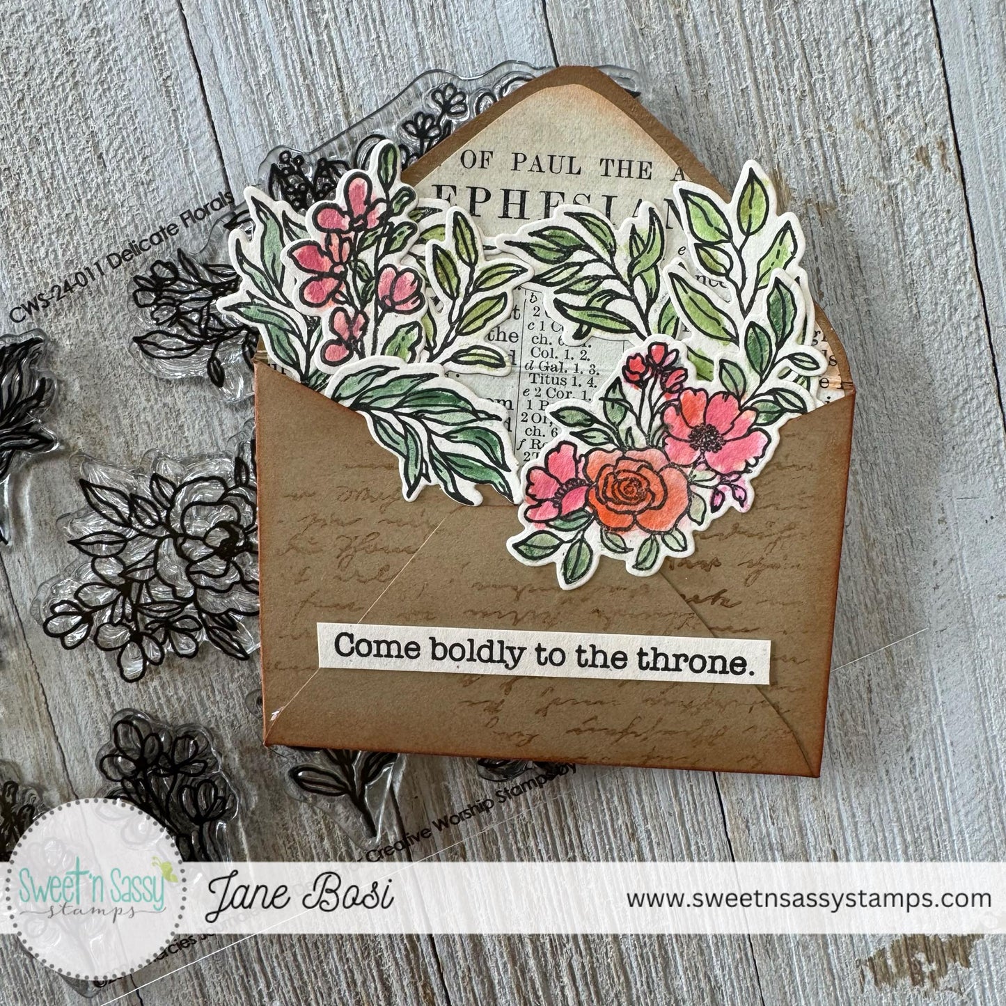 Delicate Florals Stamp & Die Bundle