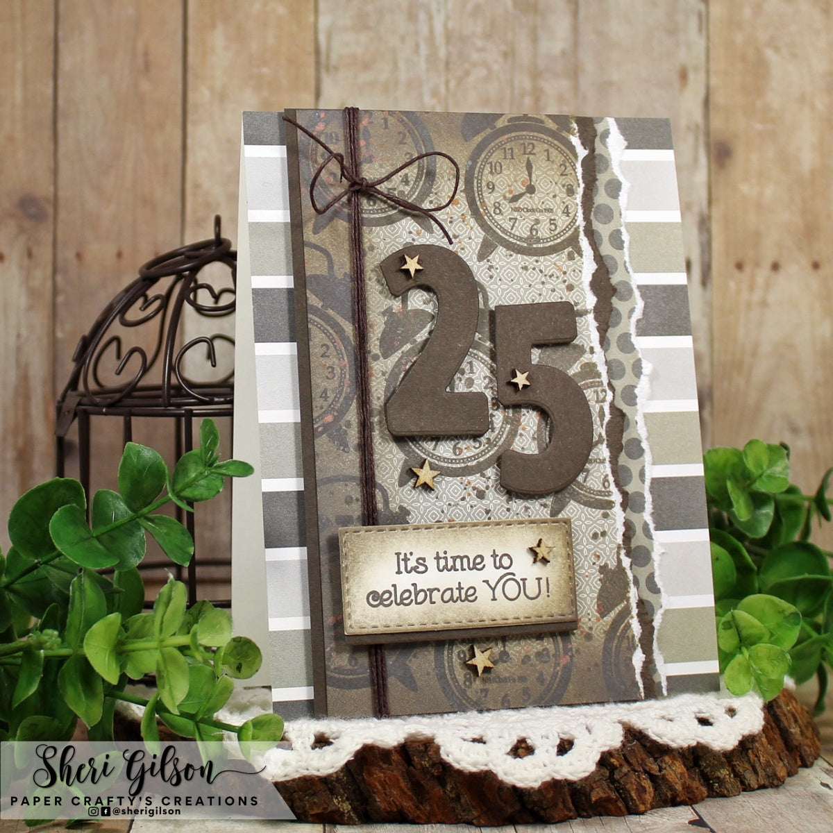 Vintage Clocks Clear Stamp Set