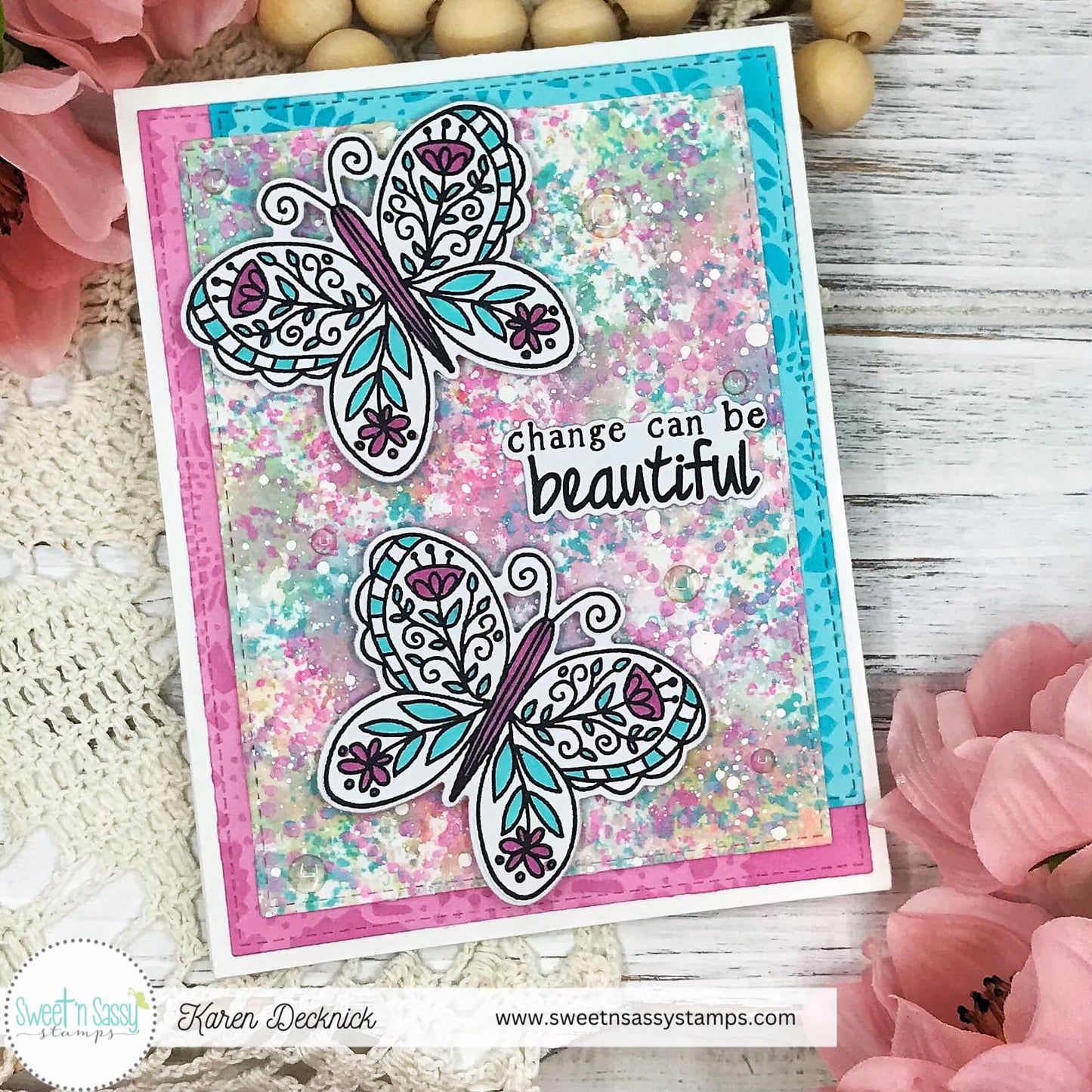 Embrace Change Clear Stamp Set