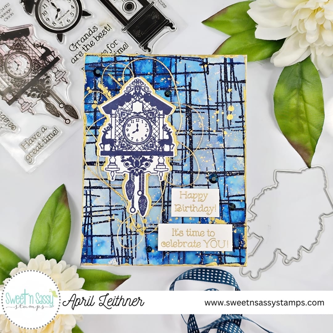 Vintage Clocks Stamp & Die Bundle