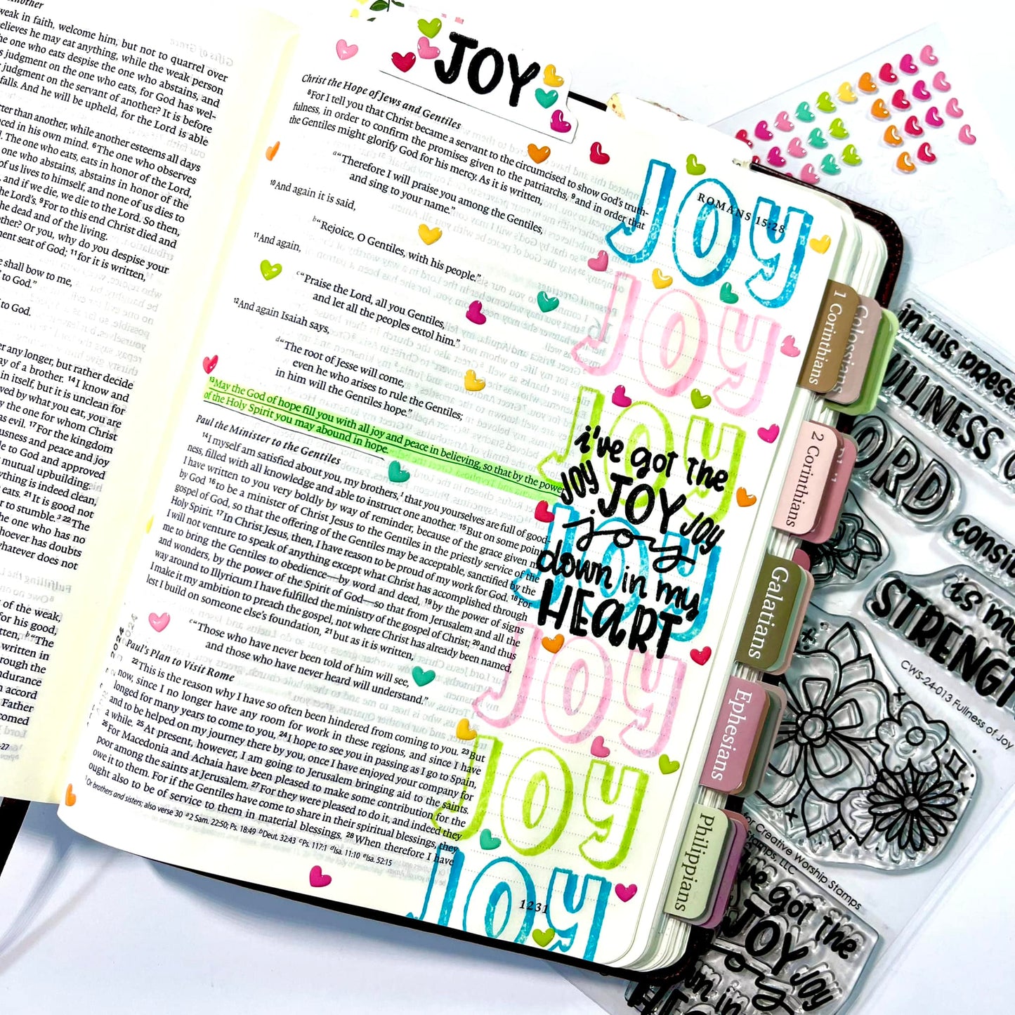 Fullness of Joy Clear Stamp Set