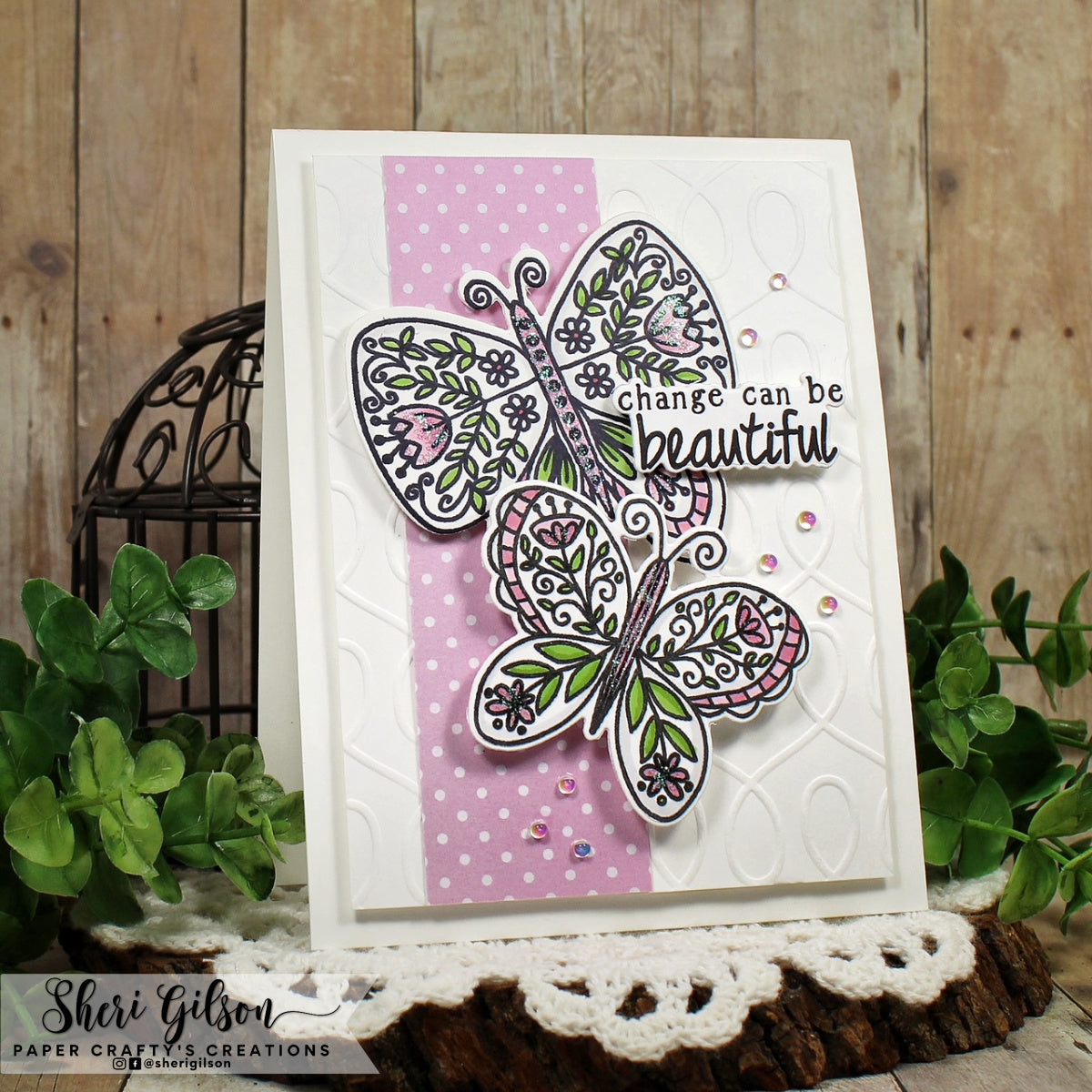 Embrace Change Clear Stamp Set