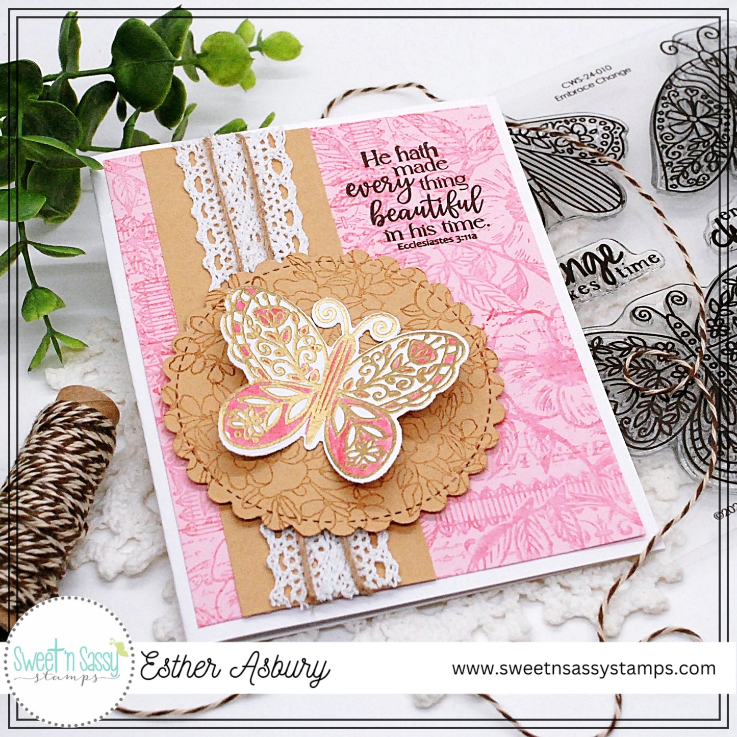 Embrace Change Clear Stamp Set