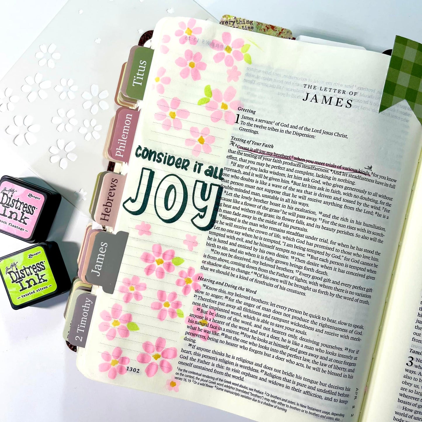 Fullness of Joy Clear Stamp Set