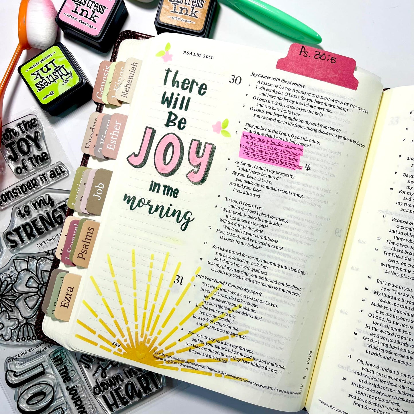 Fullness of Joy Clear Stamp Set