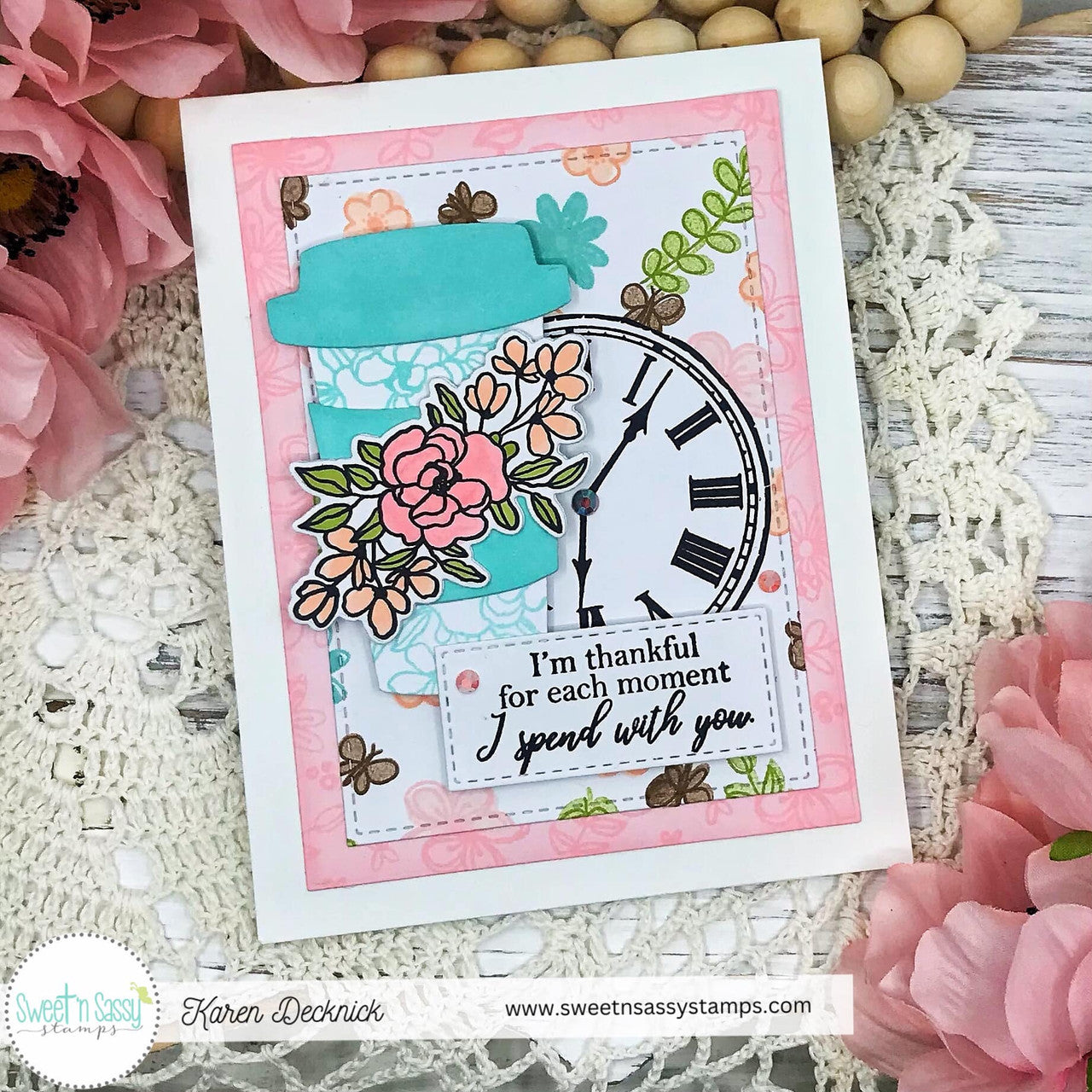 Time Well Spent Clear Stamp Set