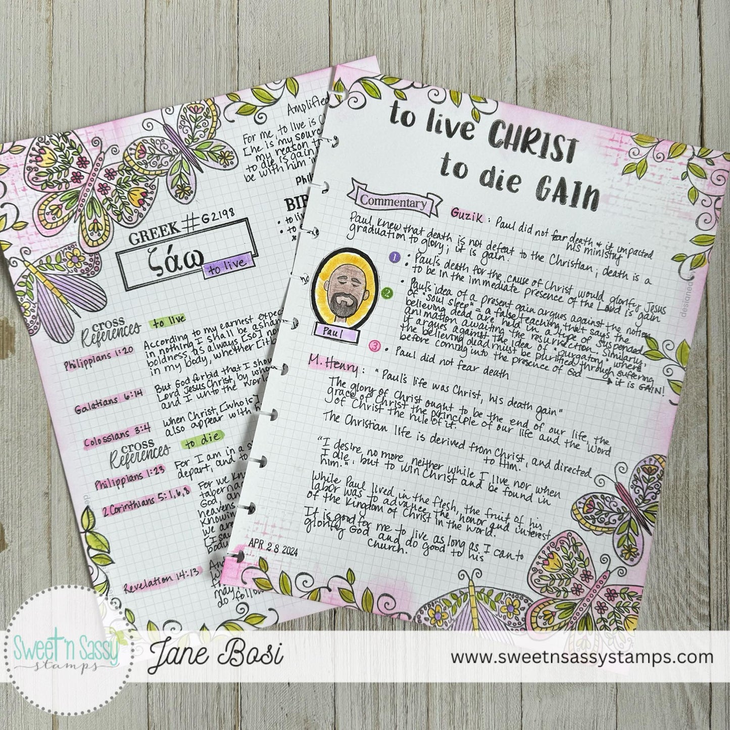 Embrace Change Clear Stamp Set