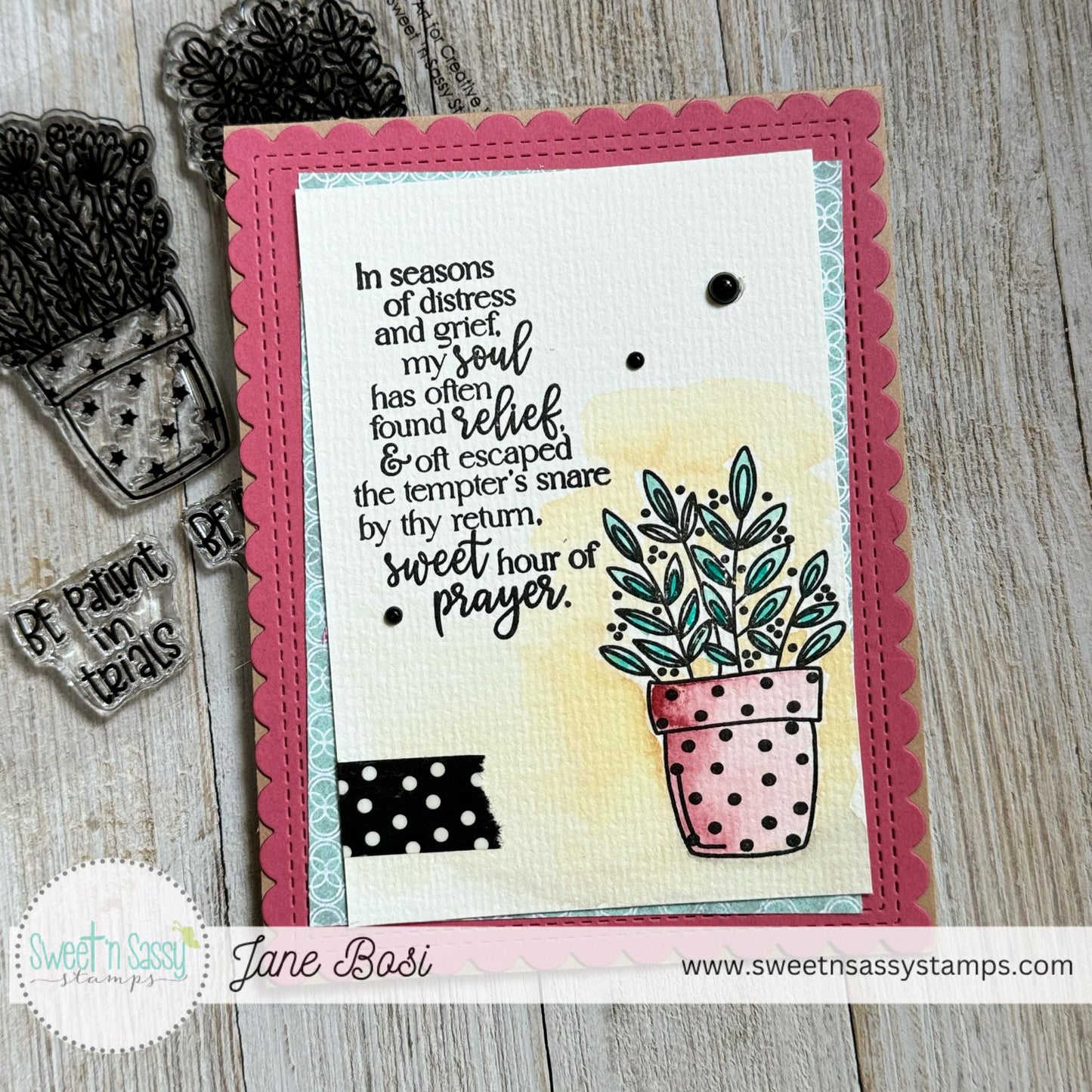 Planted in Faith Clear Stamp Set