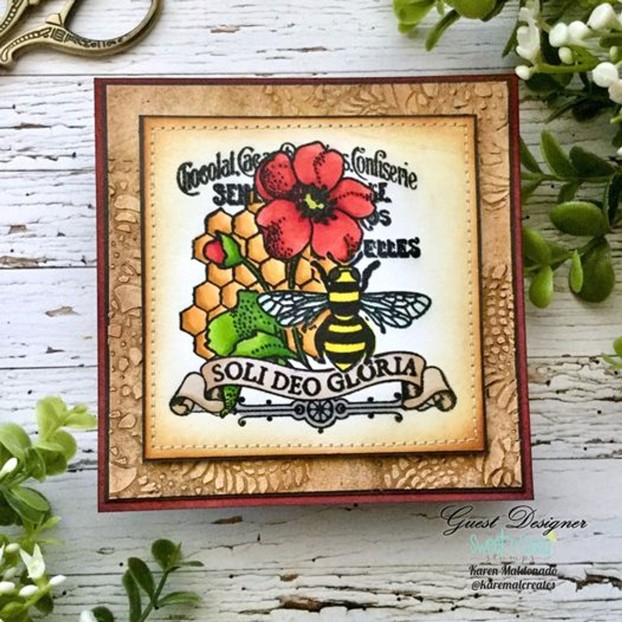 Botanical Collages Clear Stamp Set