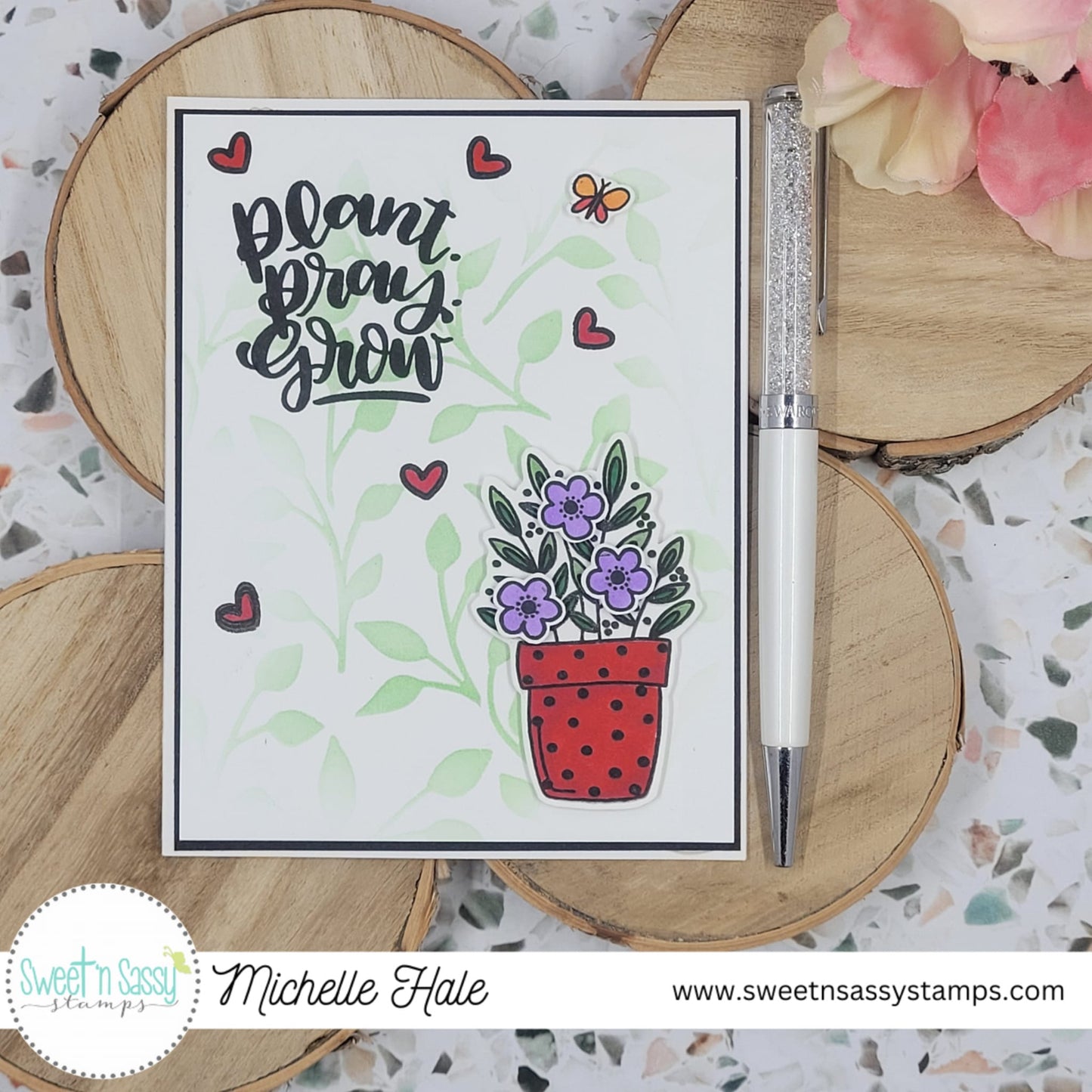 Planted in Faith Clear Stamp Set