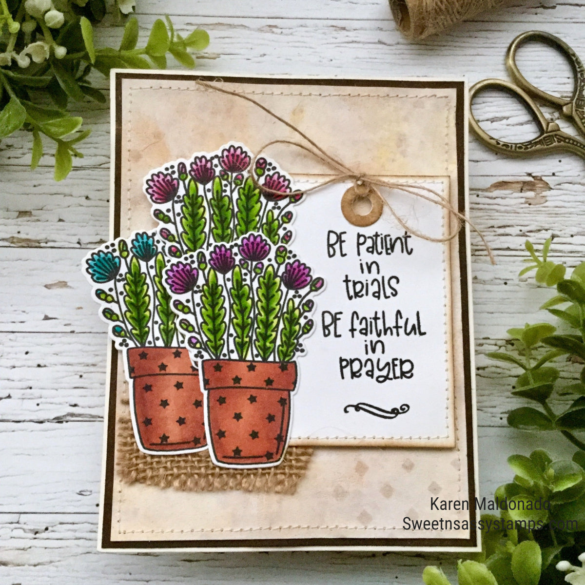 Planted in Faith Clear Stamp Set