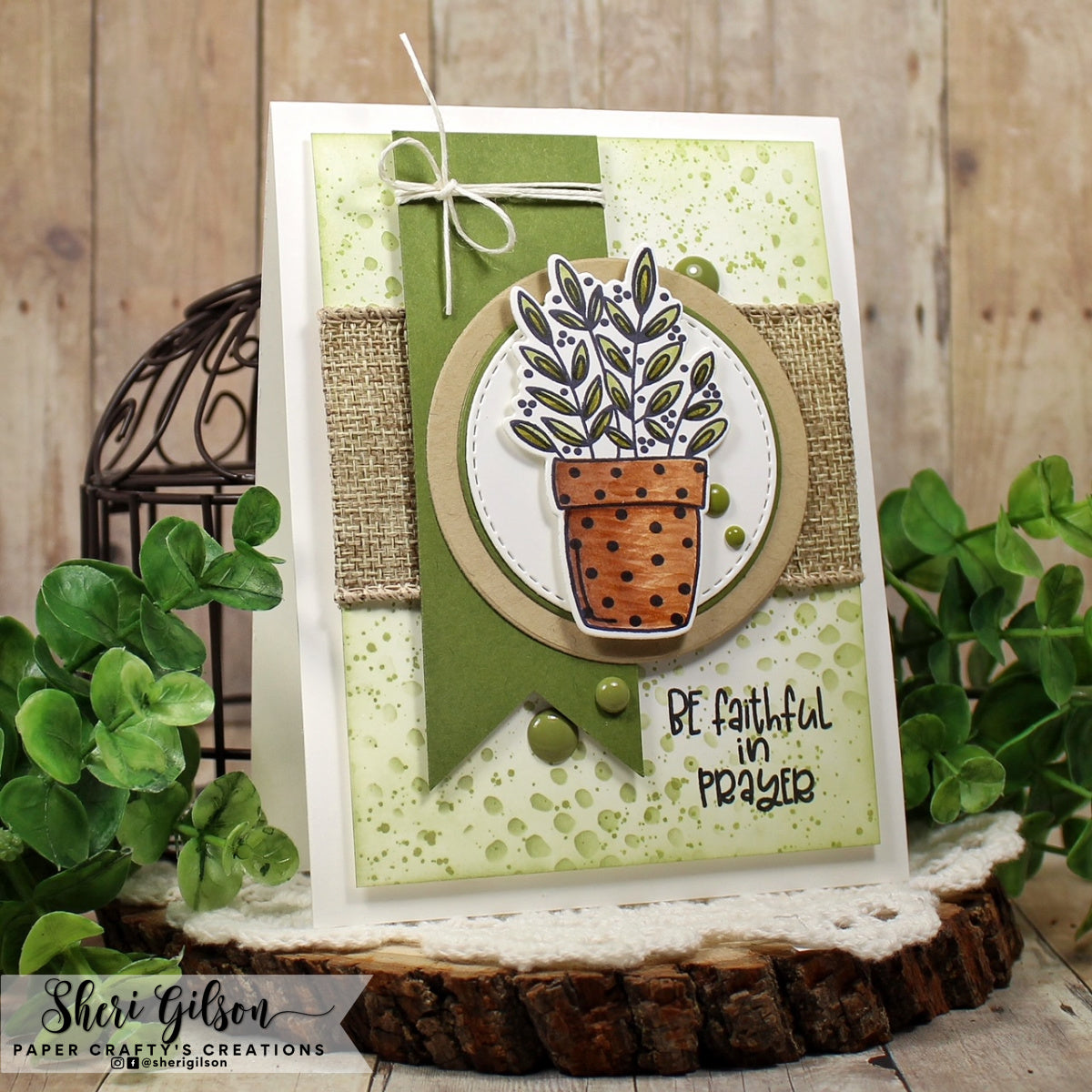 Planted in Faith Clear Stamp Set