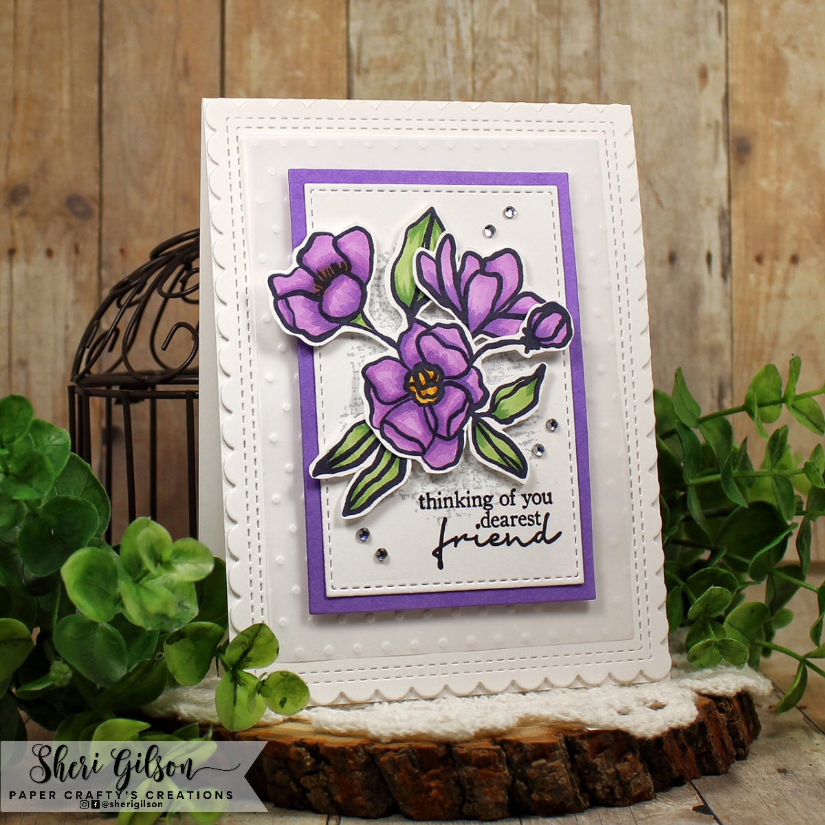 Sketched Florals Clear Stamp Set