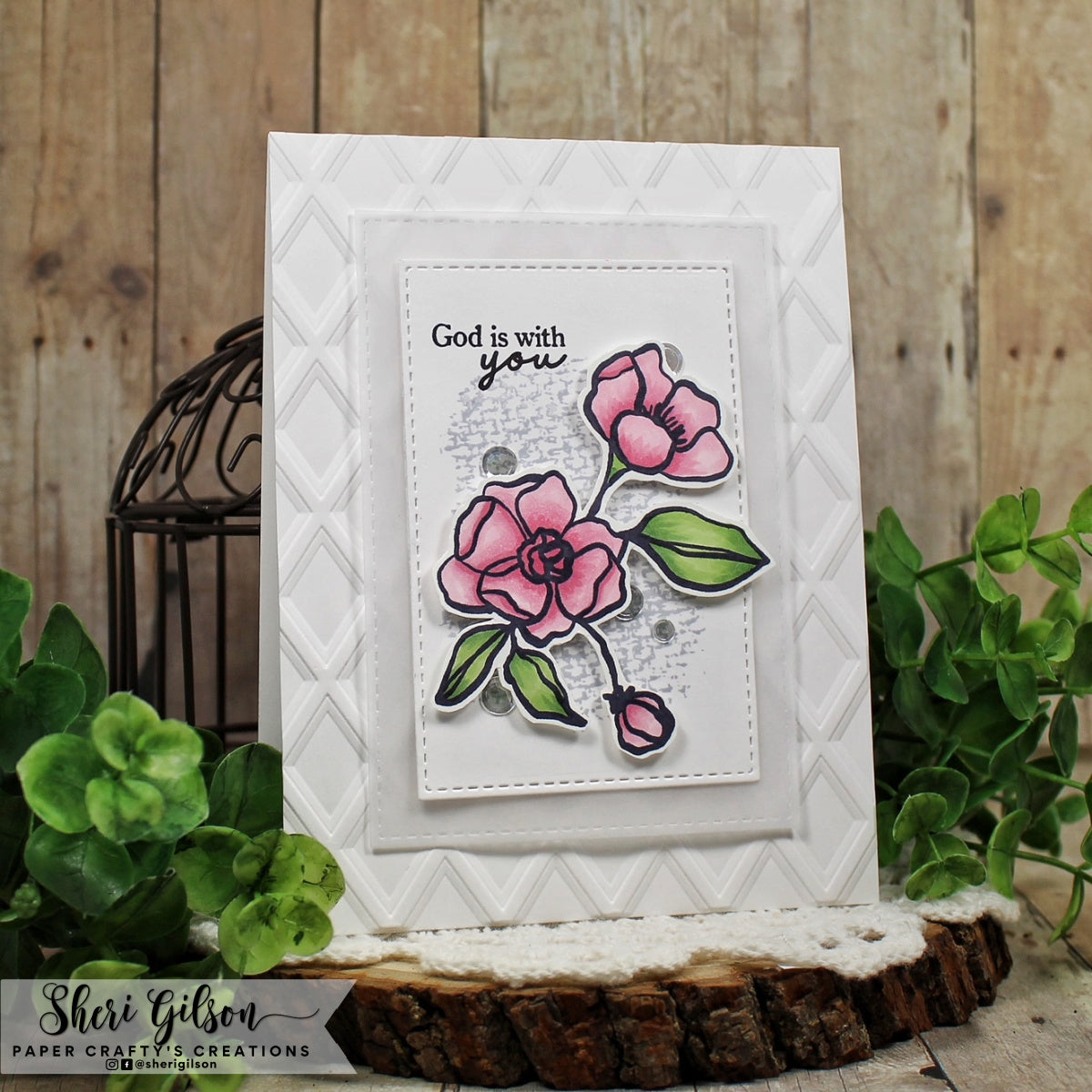 Sketched Florals Clear Stamp Set