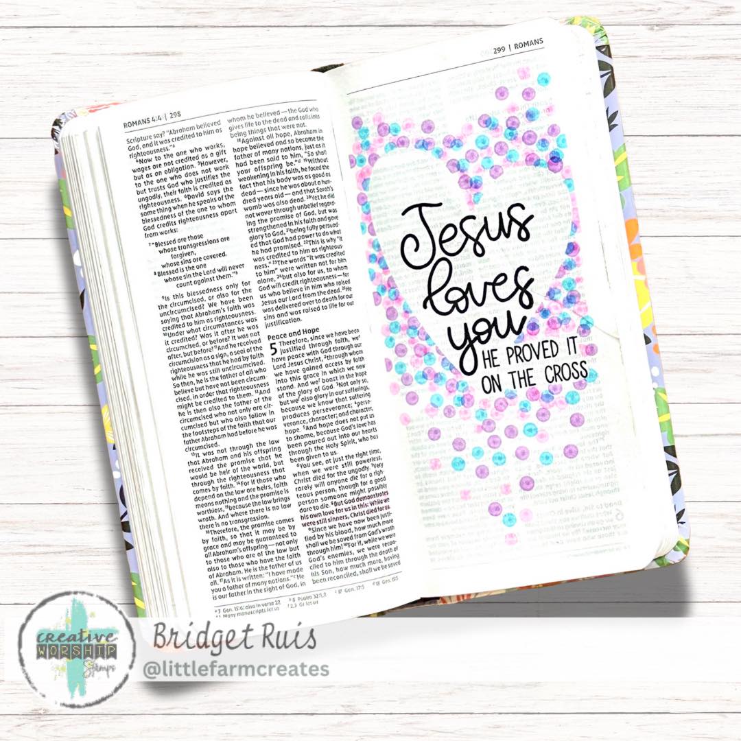 Jesus Loves You Clear Stamp Set