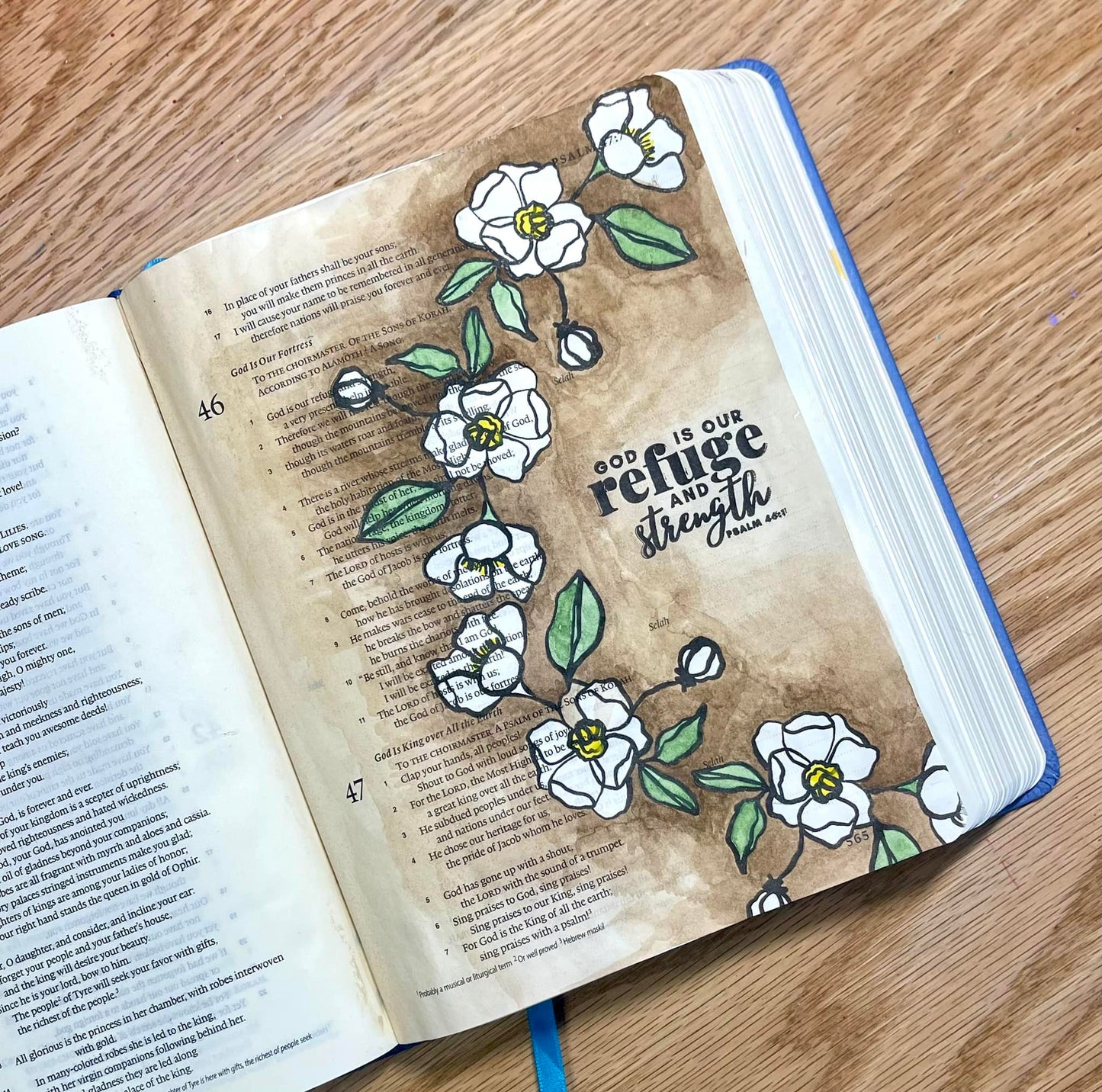 Sketched Florals Clear Stamp Set