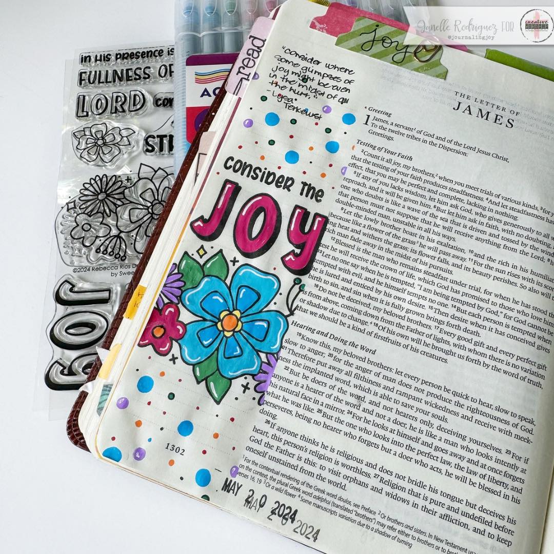 Fullness of Joy Clear Stamp Set