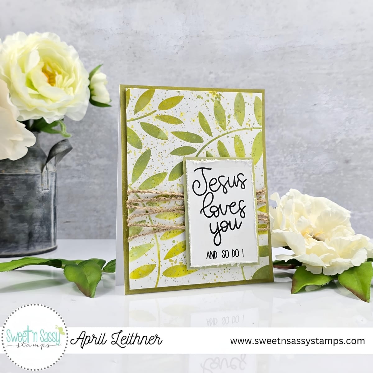 Jesus Loves You Clear Stamp Set