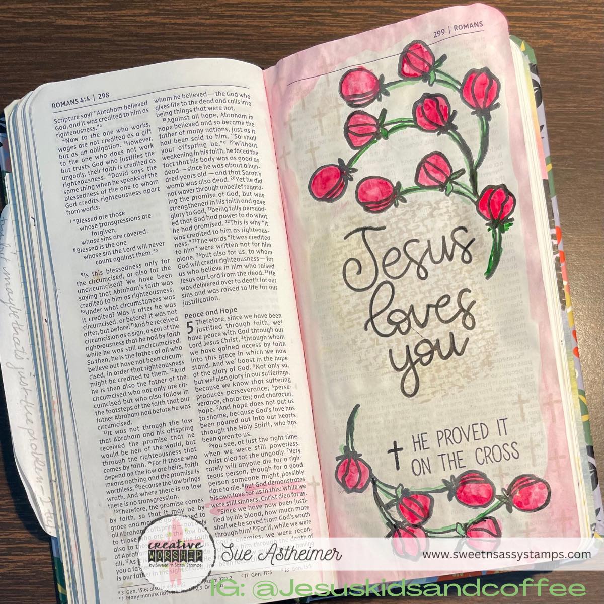 Jesus Loves You Clear Stamp Set