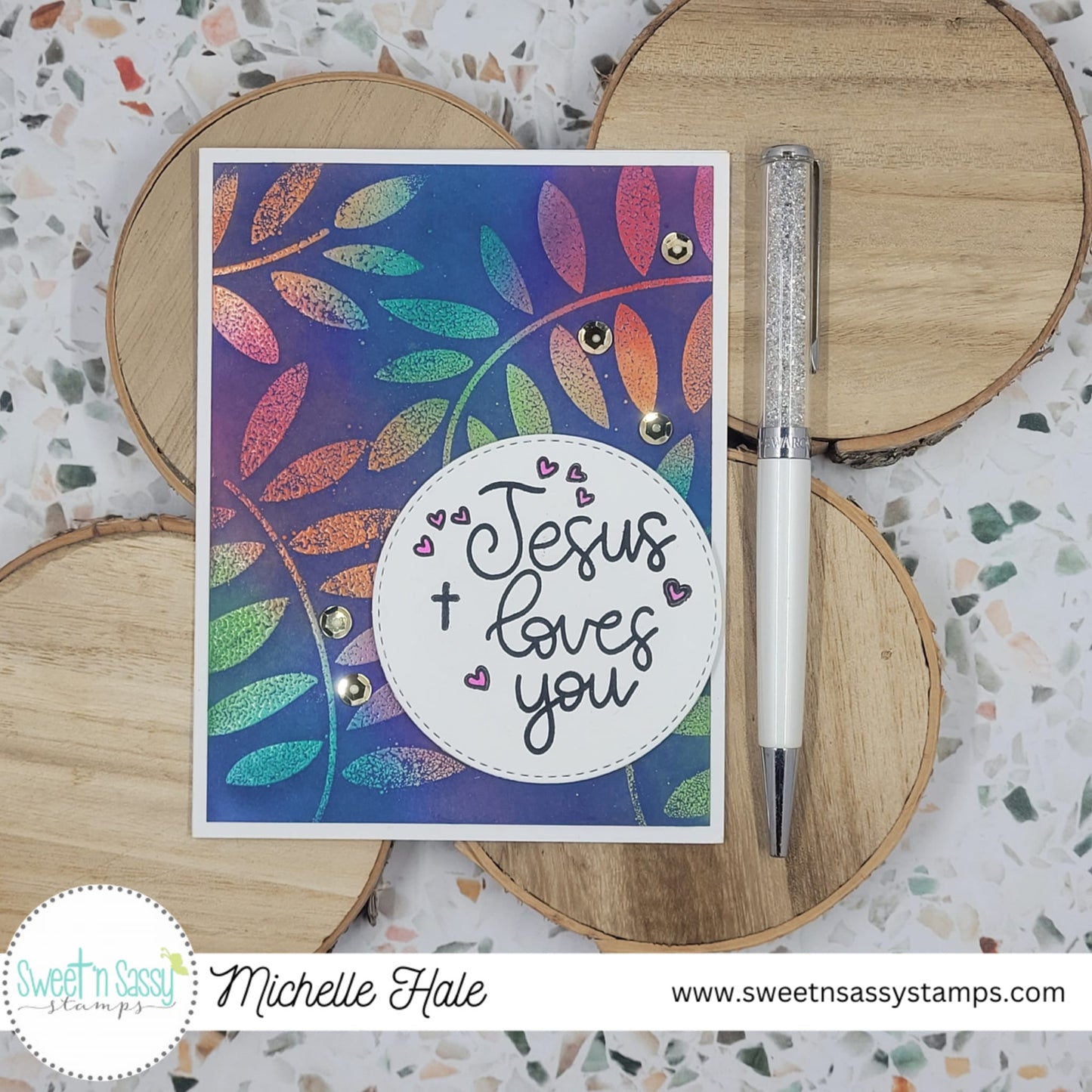 Jesus Loves You Clear Stamp Set