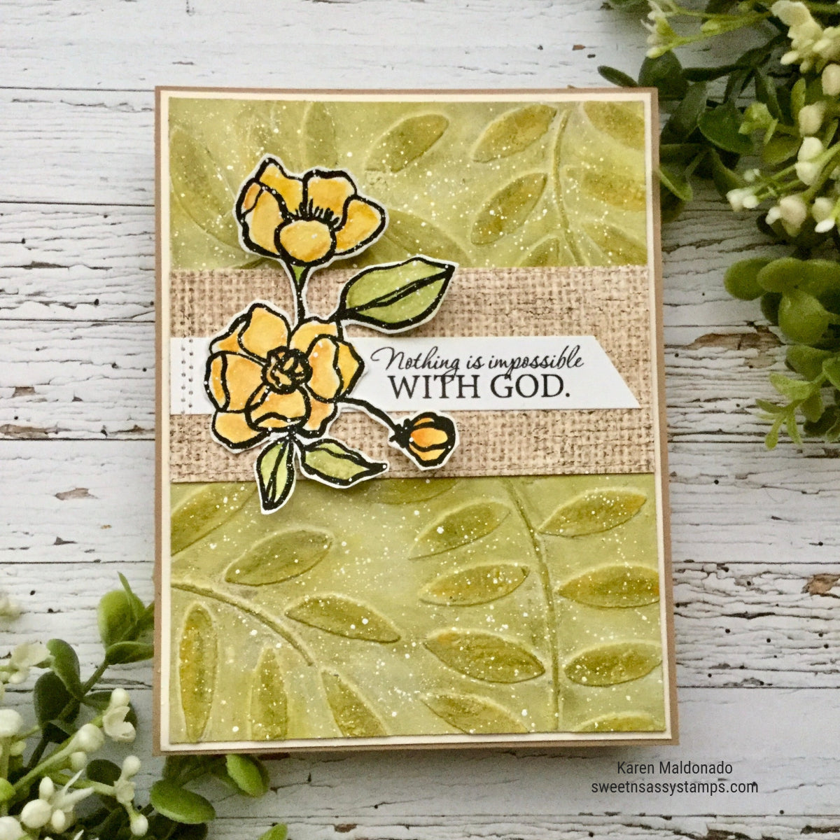 Sketched Florals Clear Stamp Set