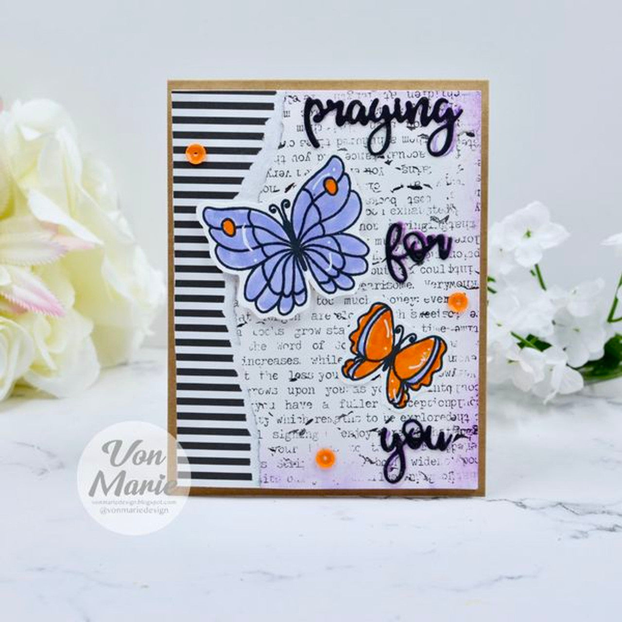 Courage Dear Heart Clear Stamp Set