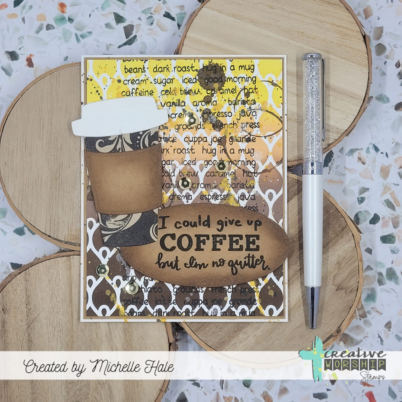 Coffee Talk Clear Stamp Set