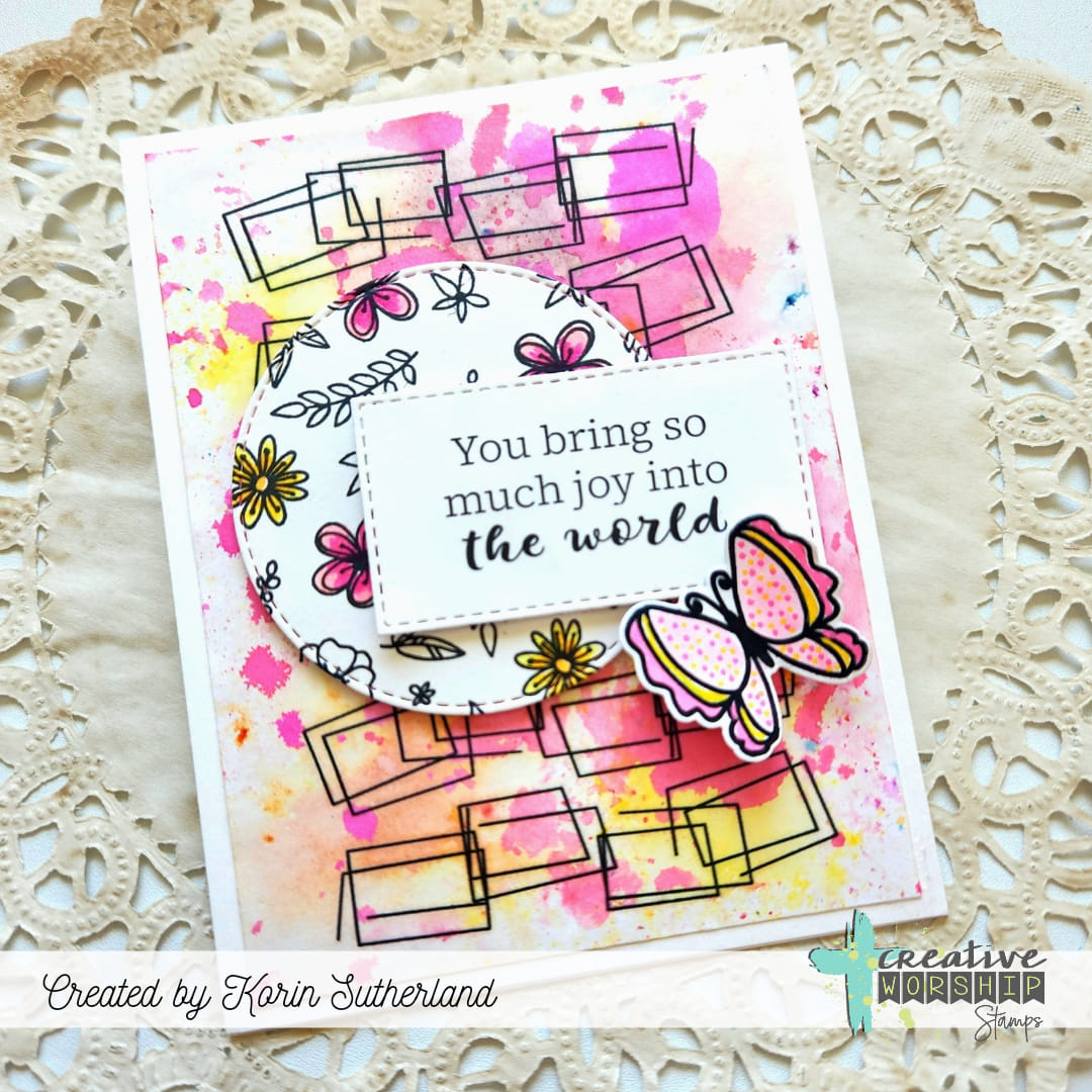 Itty Bitty Blossoms Clear Stamp Set