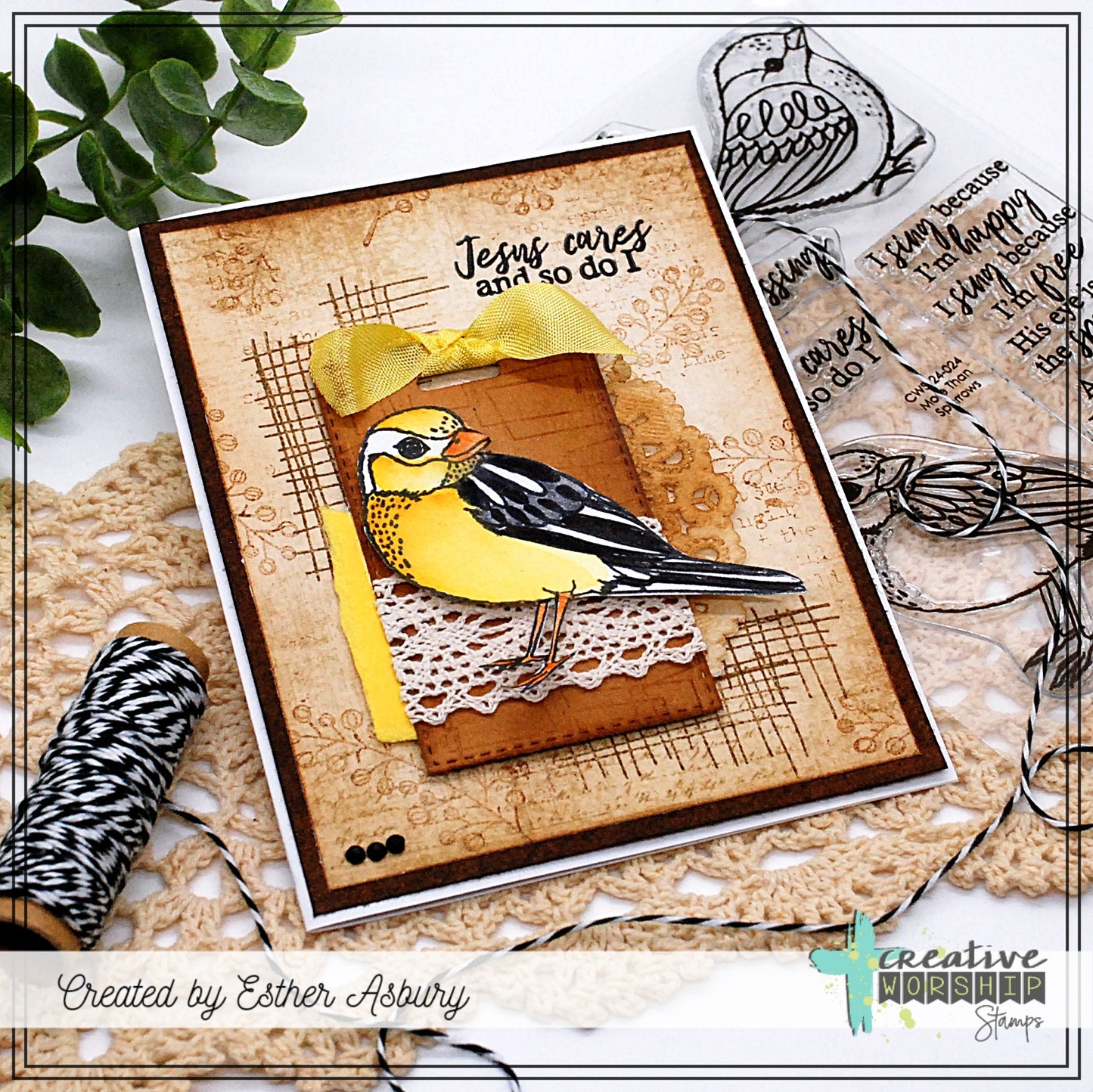 More Than Sparrows Clear Stamp Set