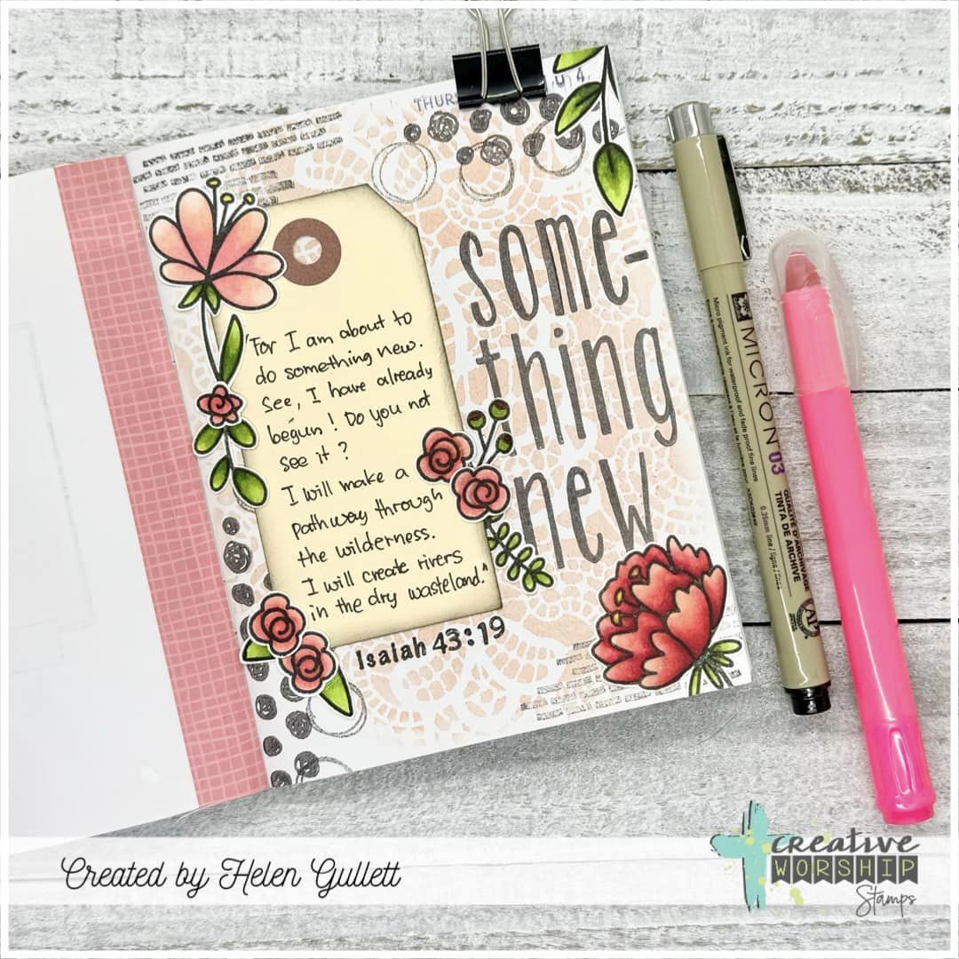 Skinny Lowercase Alpha Clear Stamp Set