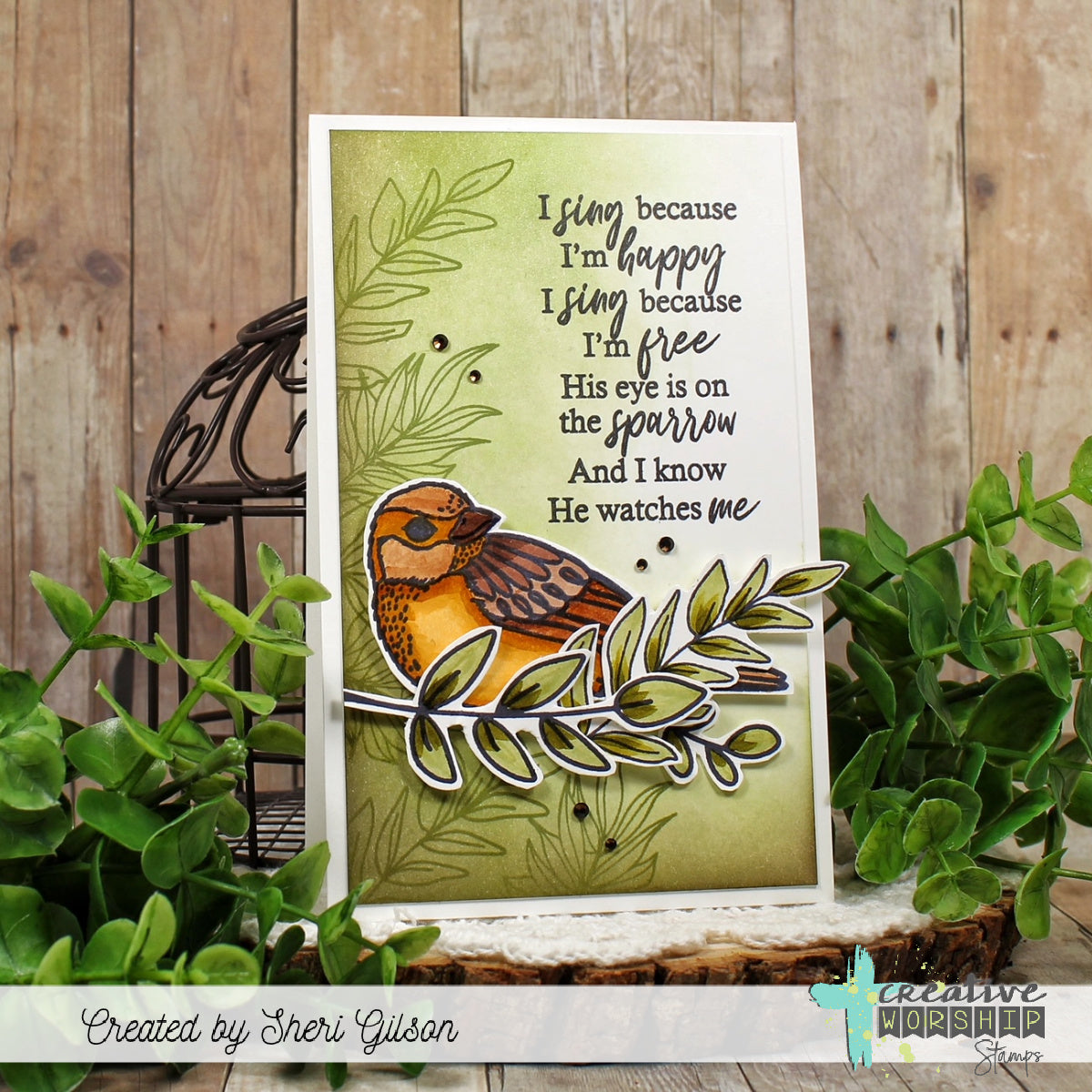 More Than Sparrows Clear Stamp Set