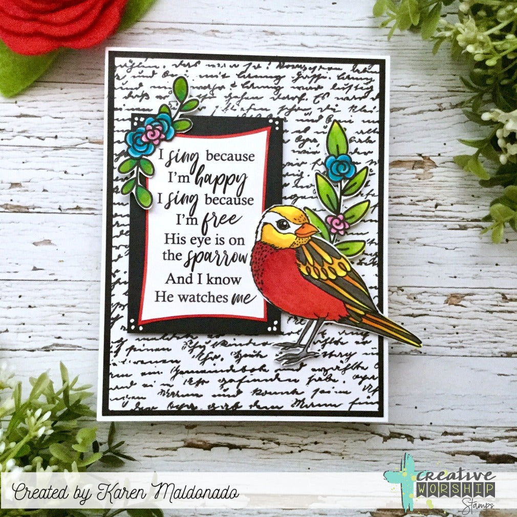 More Than Sparrows Clear Stamp Set