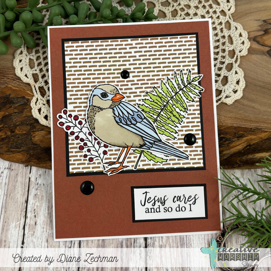 More Than Sparrows Clear Stamp Set