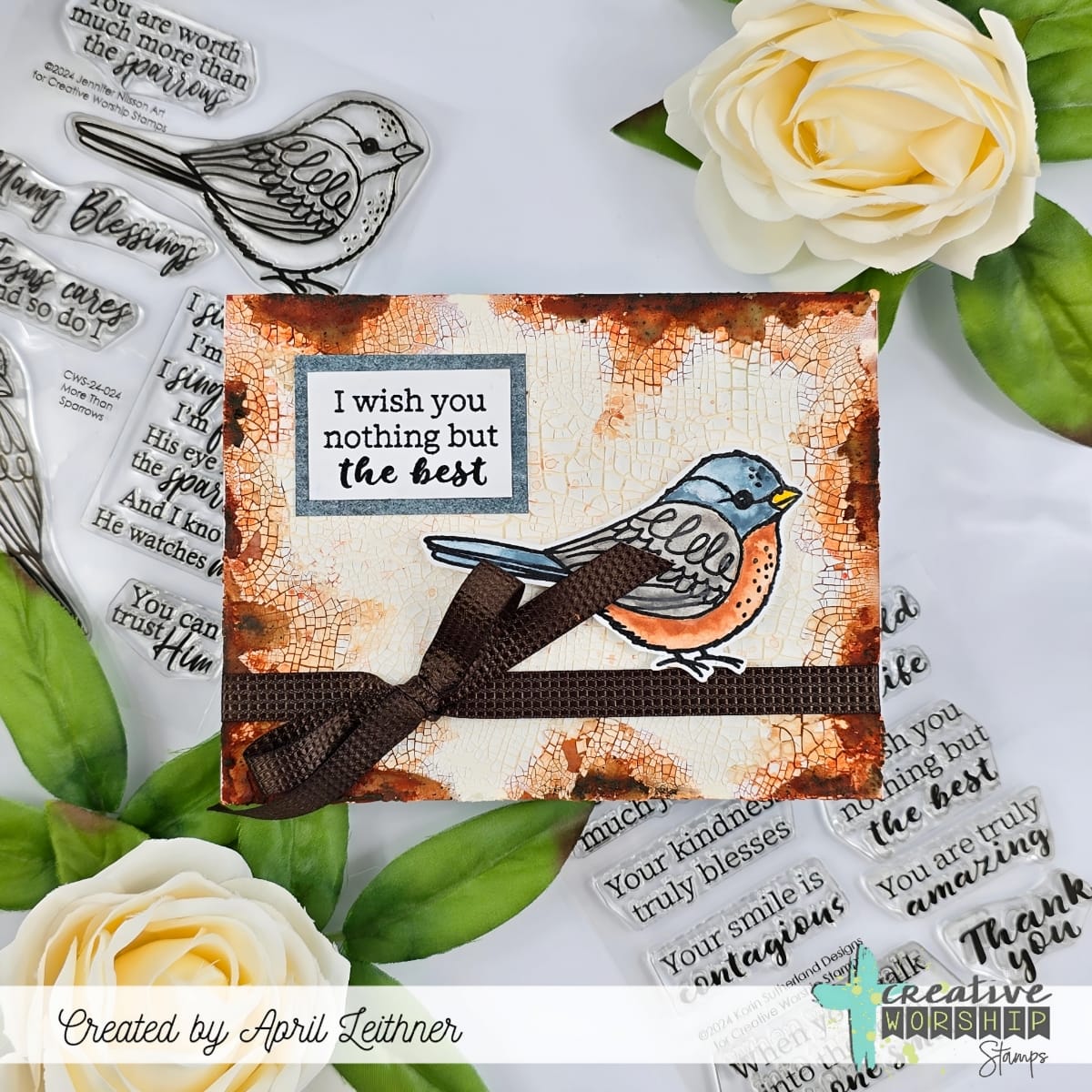 More Than Sparrows Clear Stamp Set