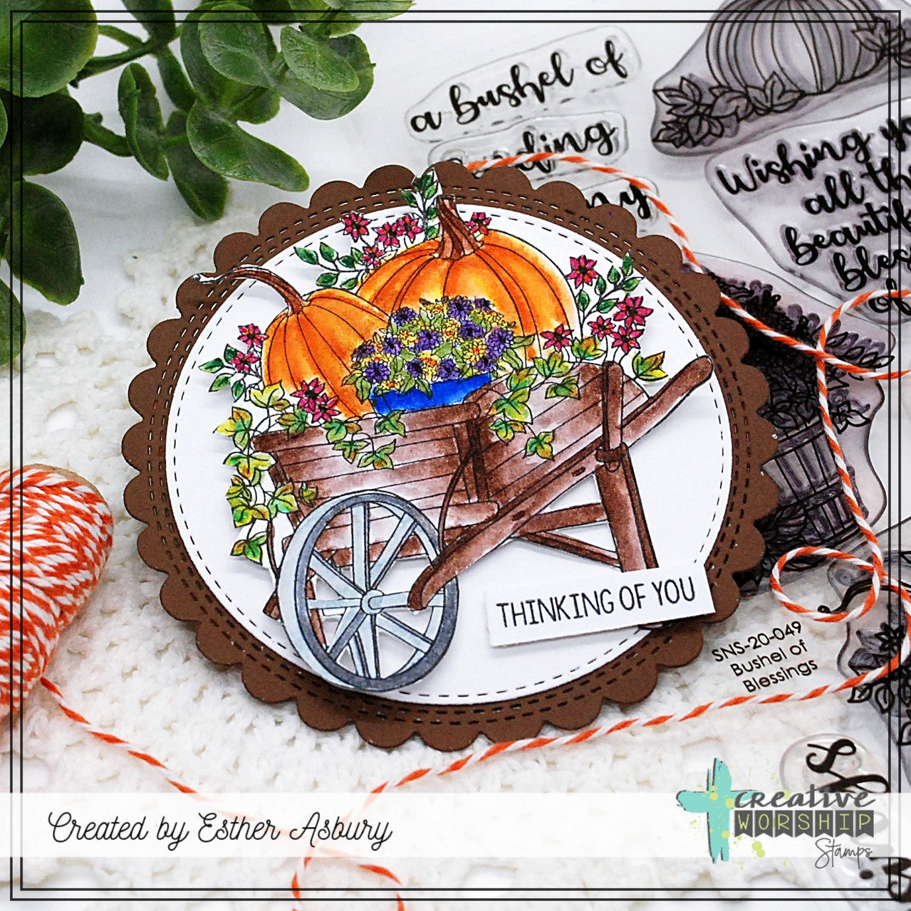 Bushel of Blessings Clear Stamp Set