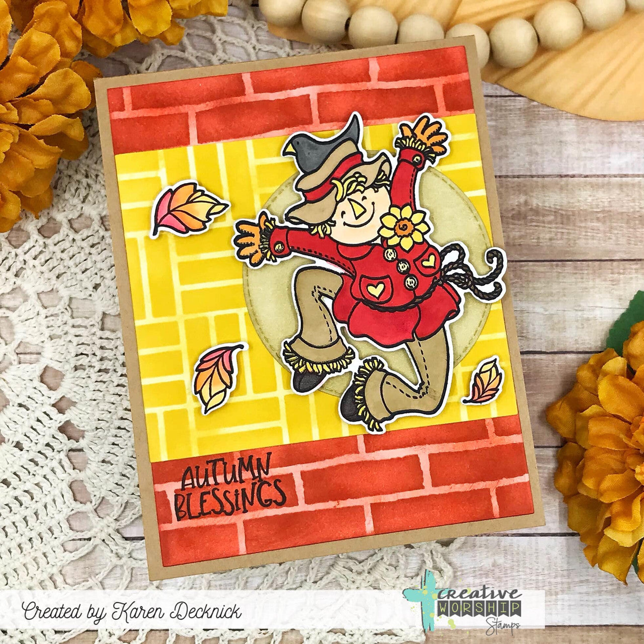 Happy Scarecrow Clear Stamp Set