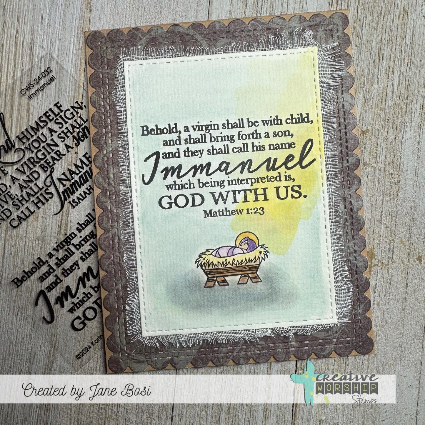 Immanuel Clear Stamp Set