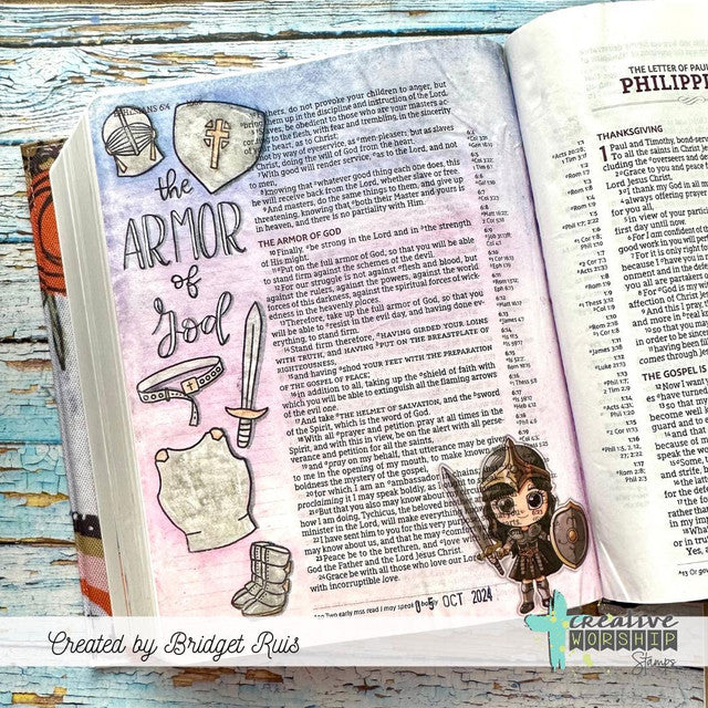 Armor of God Clear Stamp Set