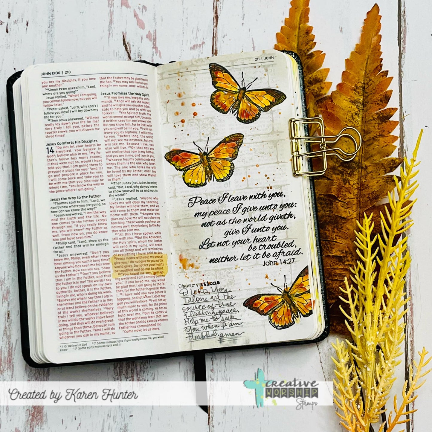 Words of Jesus Clear Stamp Set