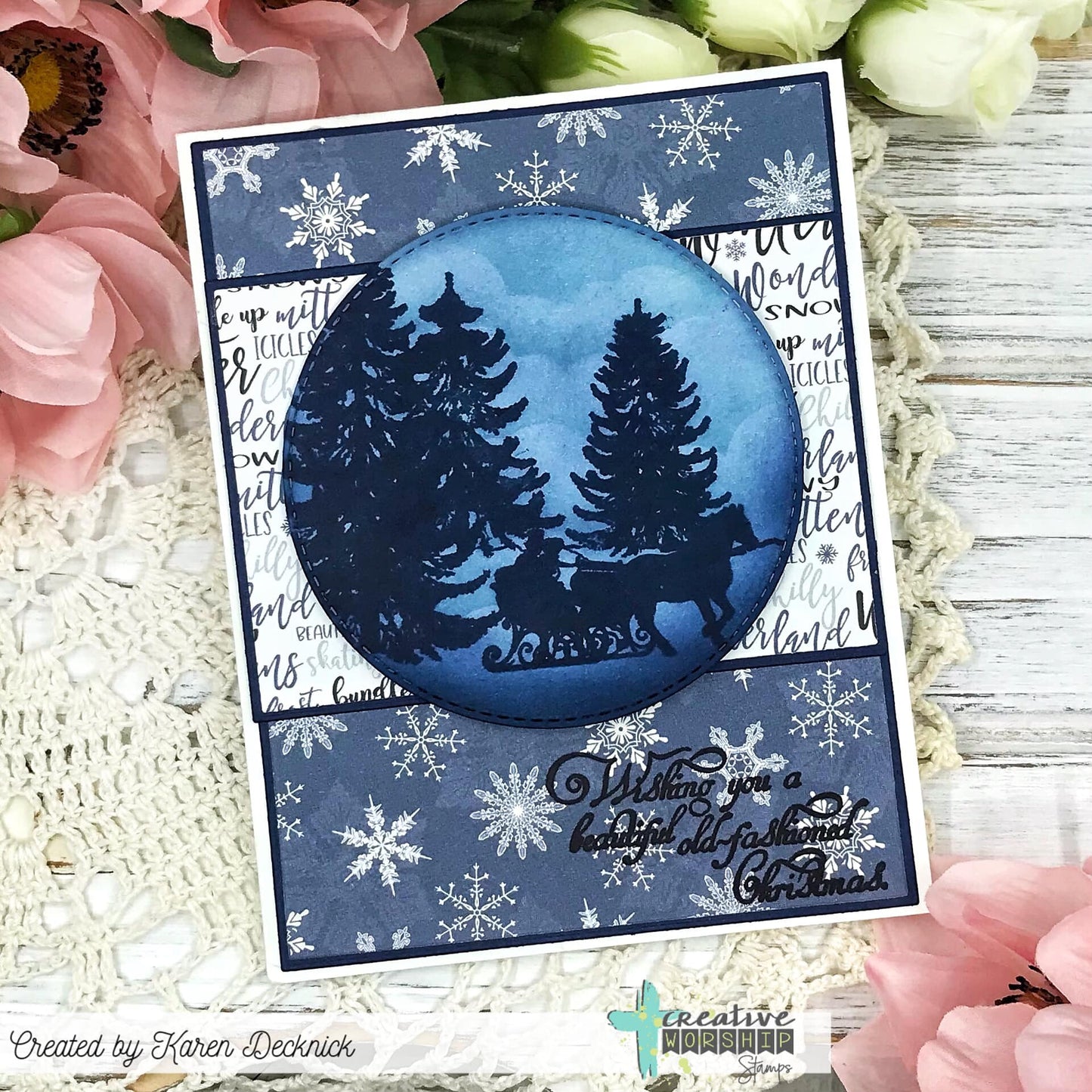 Old-Fashioned Christmas Clear Stamp Set