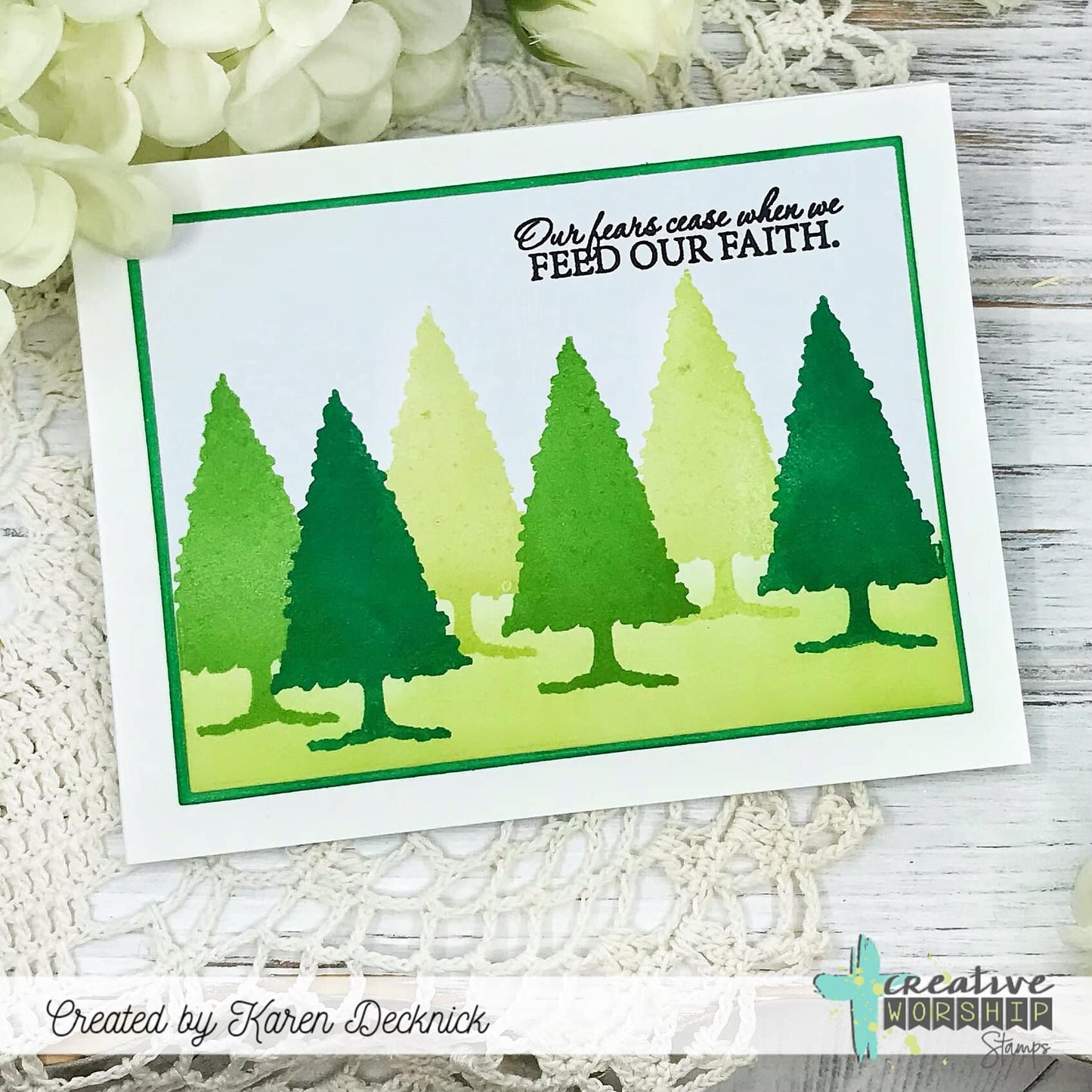 Be Encouraged Clear Stamp Set