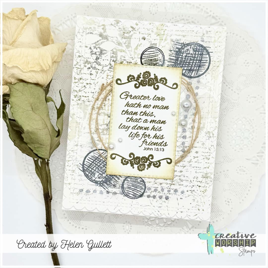 Words of Jesus Clear Stamp Set