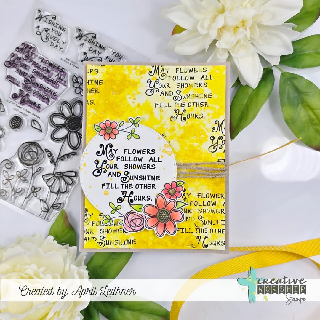 Sunshine & Flowers Clear Stamp Set