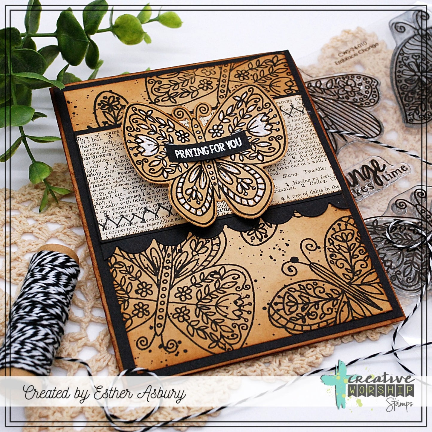 Embrace Change Clear Stamp Set