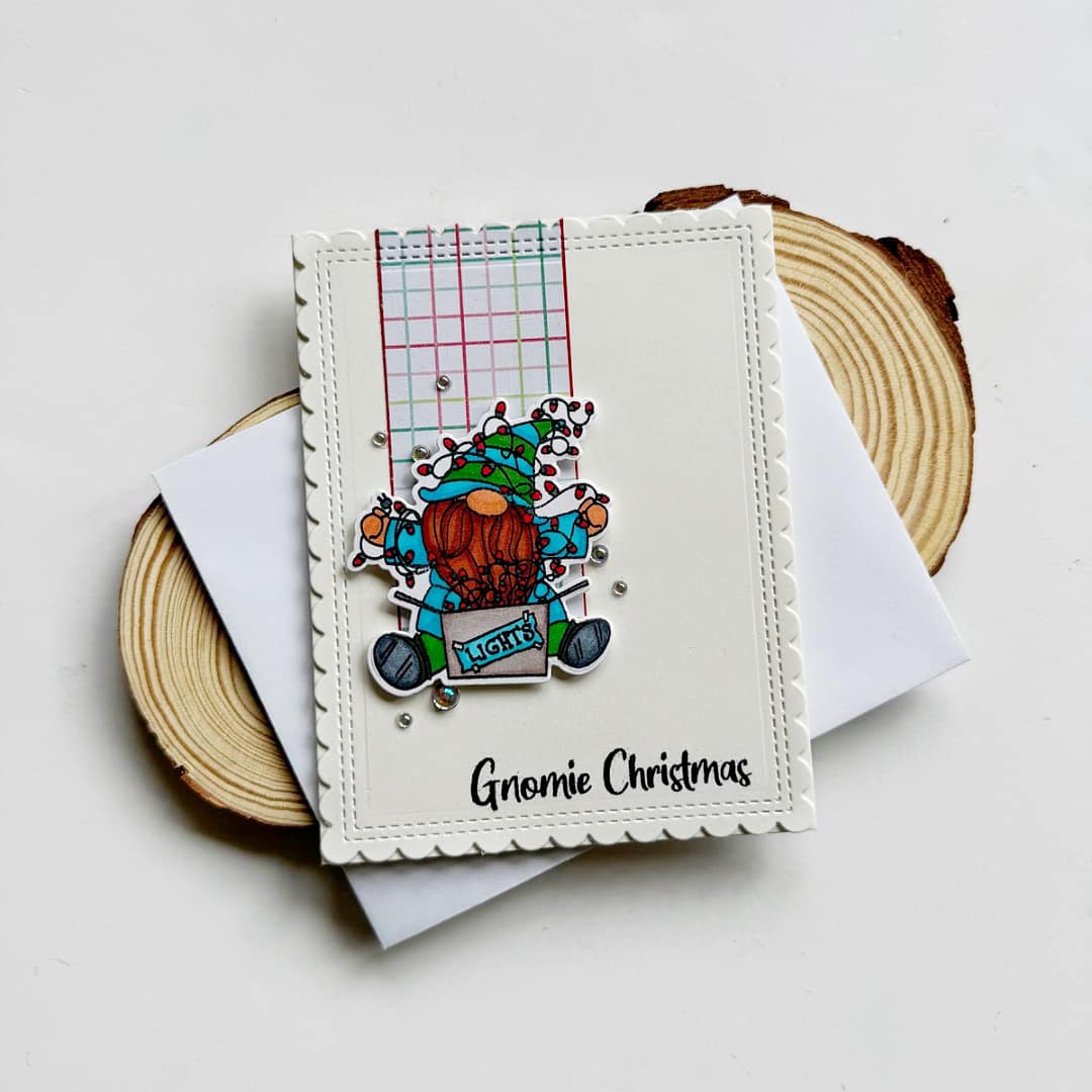 Christmas Gnomes Stamp & Die Bundle