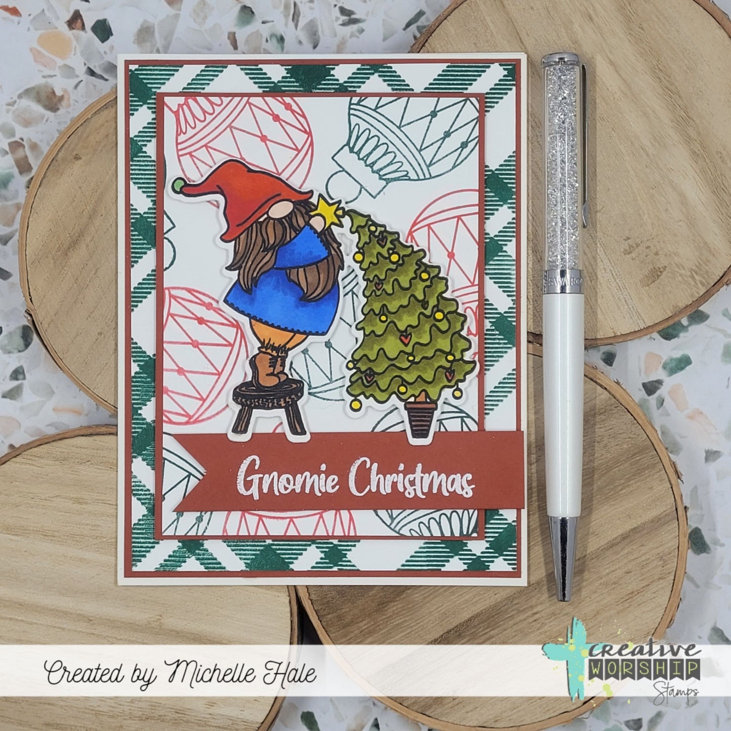 Christmas Gnomes Stamp & Die Bundle