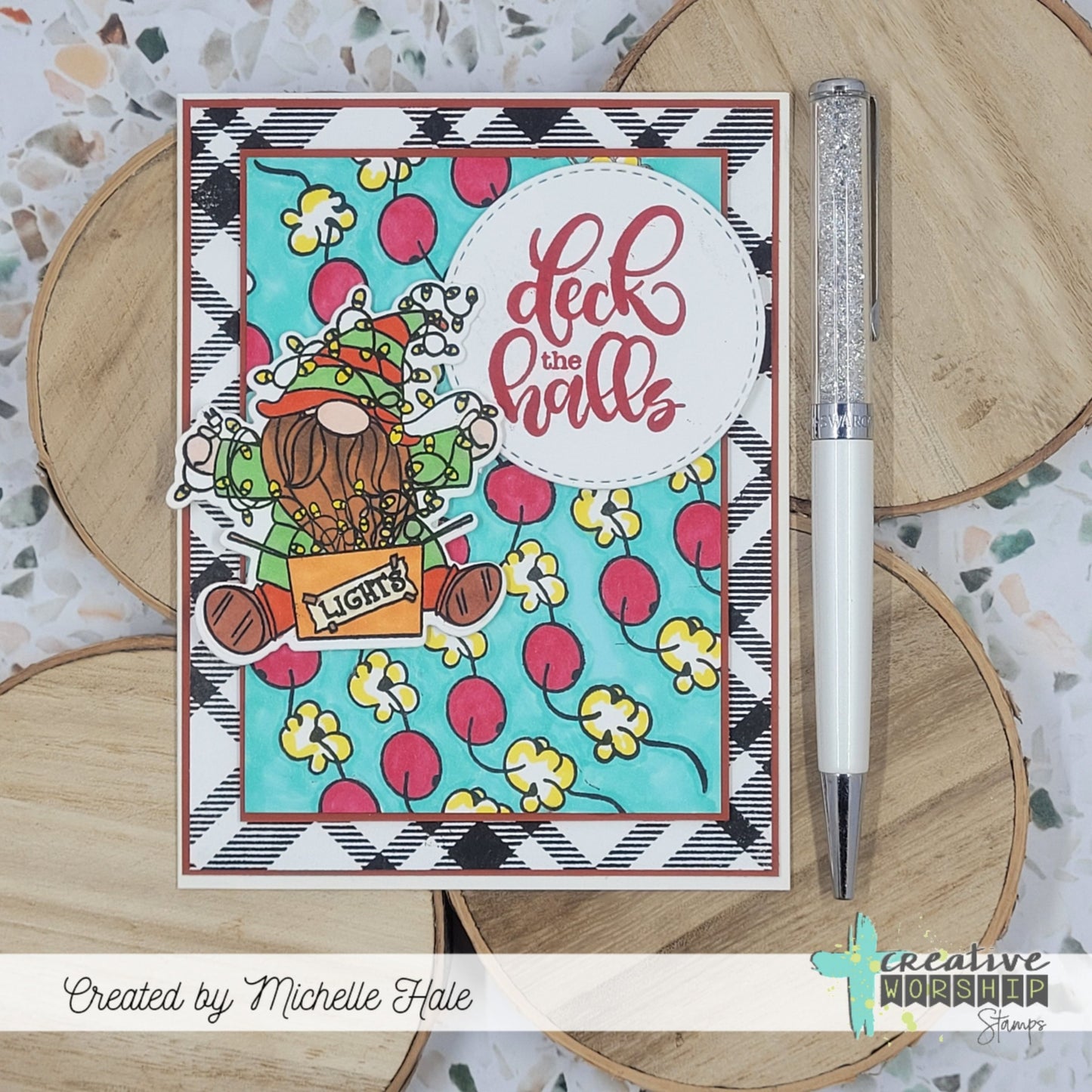 Christmas Gnomes Stamp & Die Bundle