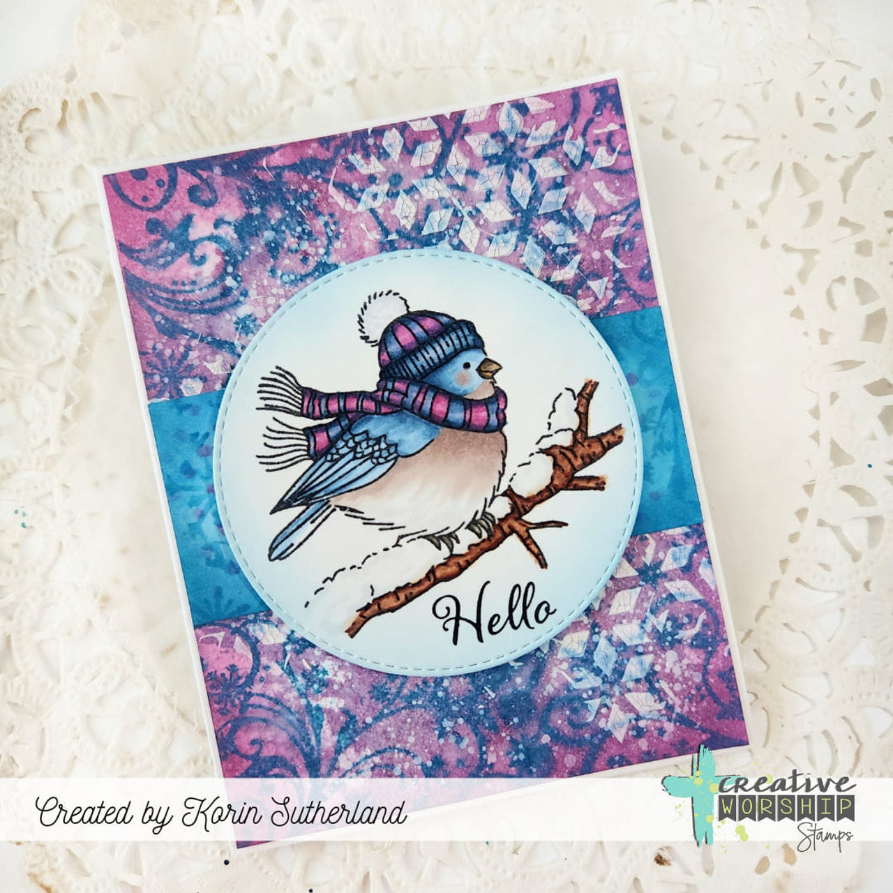 Winter Blessings Clear Stamp Set