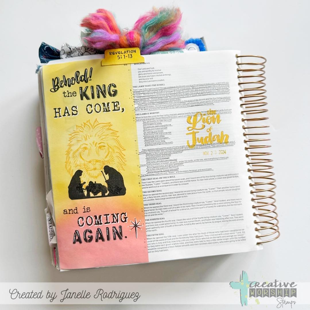 Stencil Alpha Clear Stamp Set