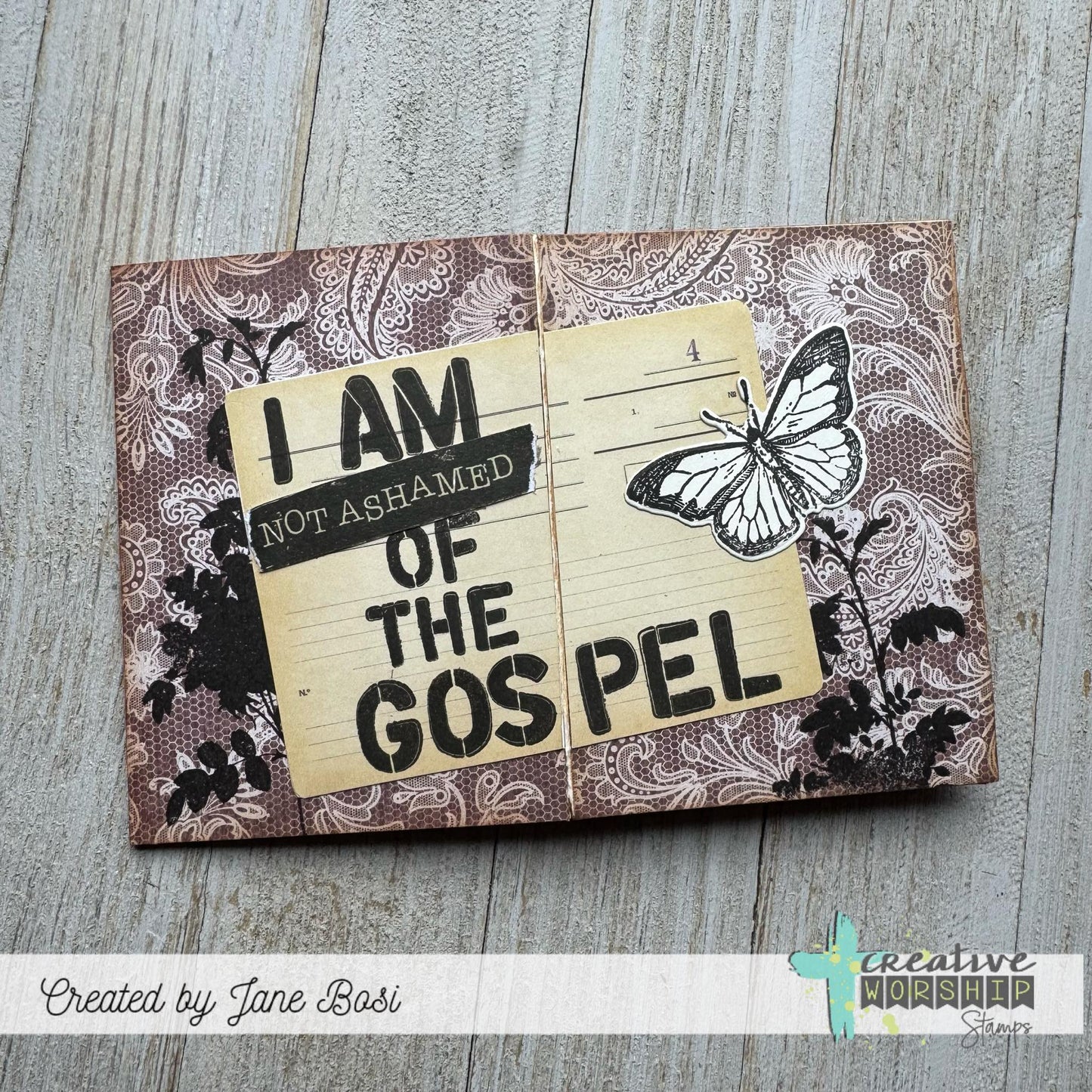 Not Ashamed Clear Stamp Set